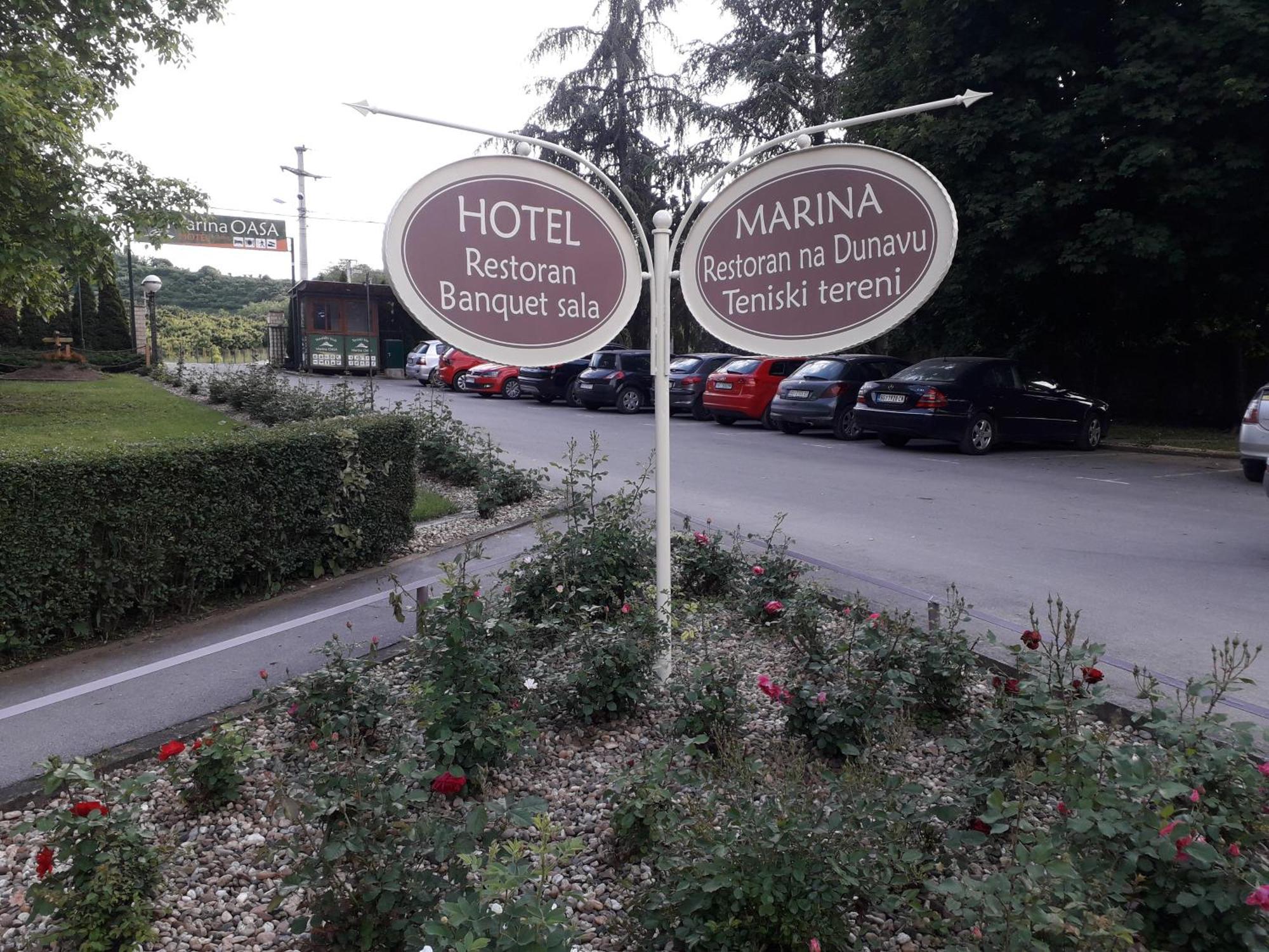 Grocka Hotel Marina Oasa מראה חיצוני תמונה